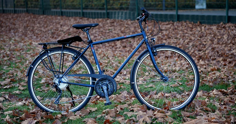 VSF Fahrrad T300 Randonneur Sport - Trekkingrad- Ebony Metallic