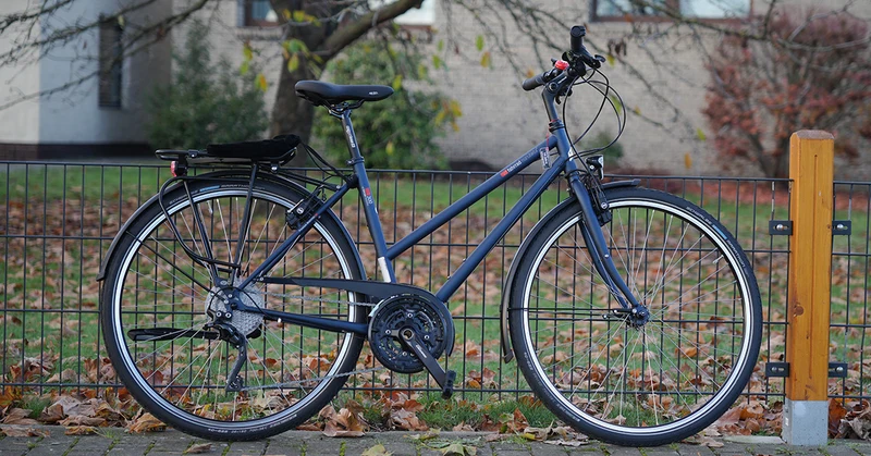 VSF Fahrrad T300 Randonneur Sport - Trekkingrad- Ebony Metallic