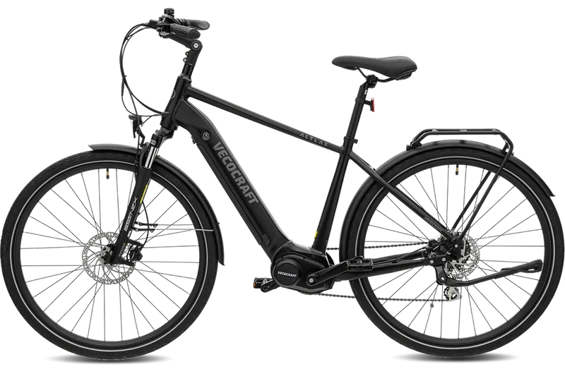 Vecocraft E-Trekking Bike ATLAS 28''，mit 100Nm mit Mittelmotor