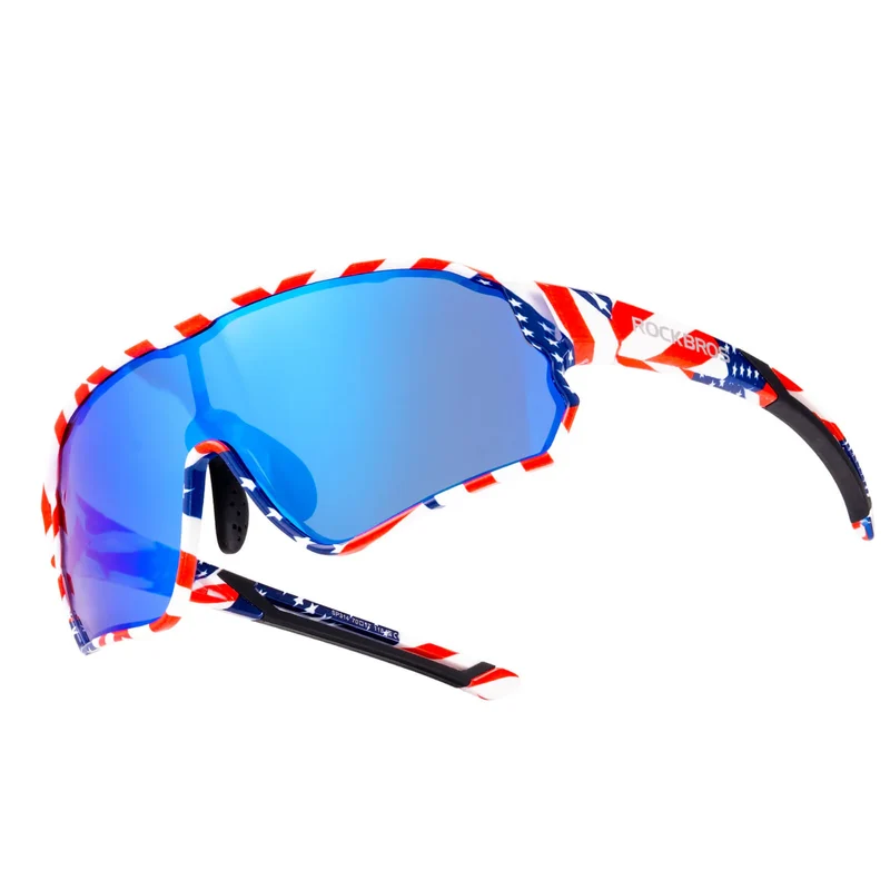 ROCKBROS Kinder Fahrradbrille UV400-Schutz Polarisierte Sonnenbrille