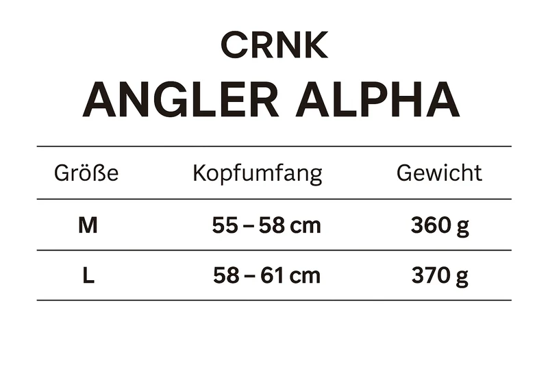 Fahrradhelm CRNK Angler Alpha