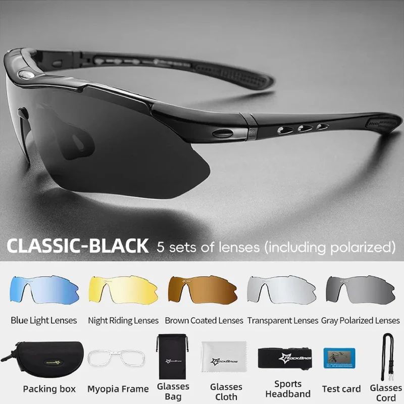 ROCKBROS Polarisierte Fahrradbrille