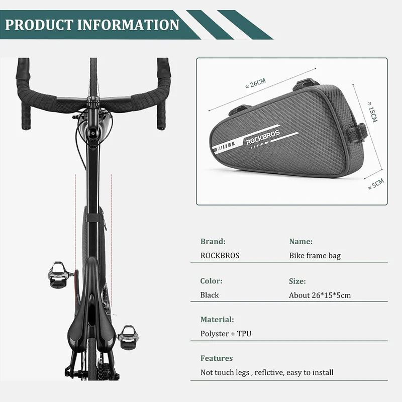 ROCKBROS Fahrrad Dreiecktasche