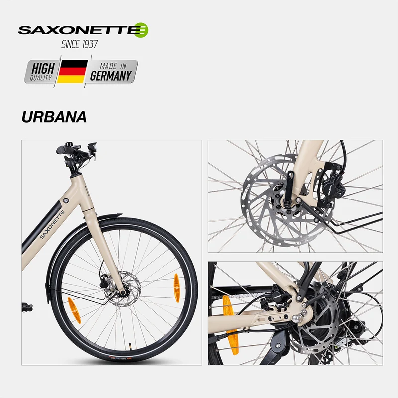 SAXONETTE E-Bike URBANA Wave