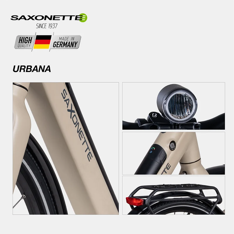 SAXONETTE E-Bike URBANA Wave