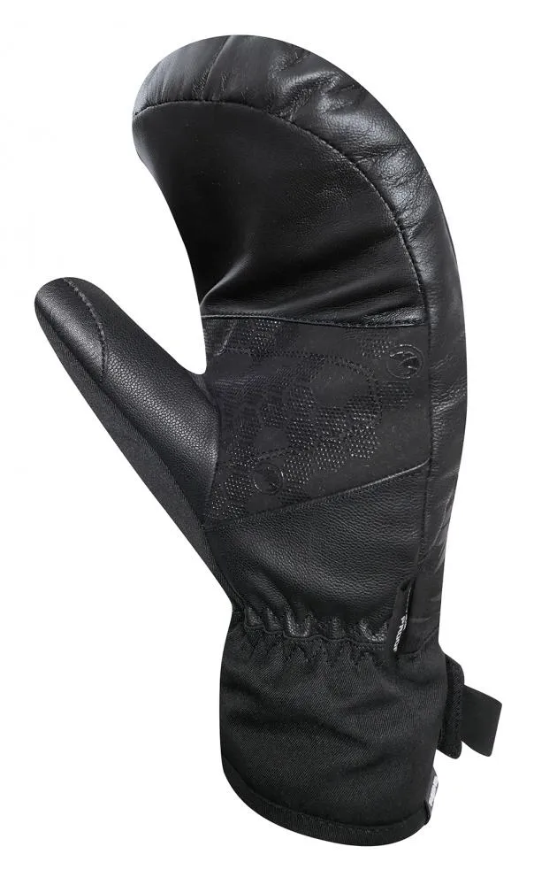 CHIBA Lake Placid Mitten - wasserdichter Radhandschuh, Größe 7,5, schwarz