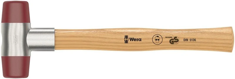 Wera 102 Schonhämmer mit Köpfen aus Uretan, # 5 x 41 mm