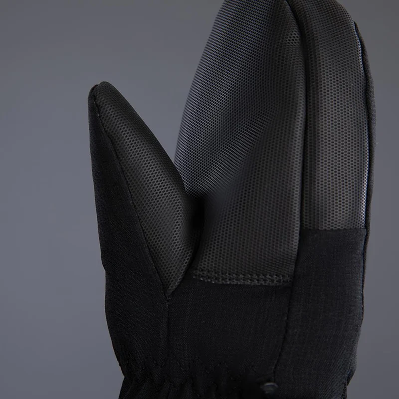 CHIBA Kids Basic Mitten - wasserdichte Kinder-Fäustlinge schwarz, Größe I
