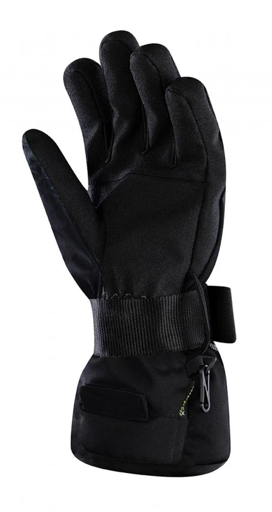 CHIBA Board - wasserdichte Primaloft Radhandschuhe mit Schiene, dk. grau/n, Gr. 6,5