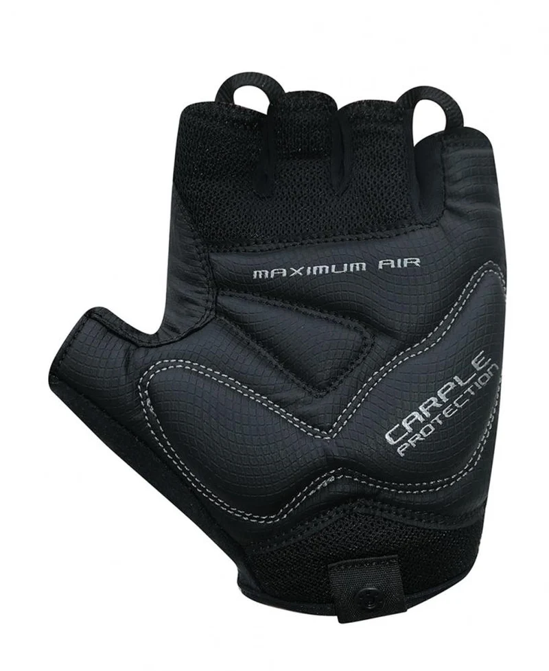 CHIBA Cool Air - Radhandschuhe kurz, neongelb, S, atmungsaktiv, Gelpolsterung
