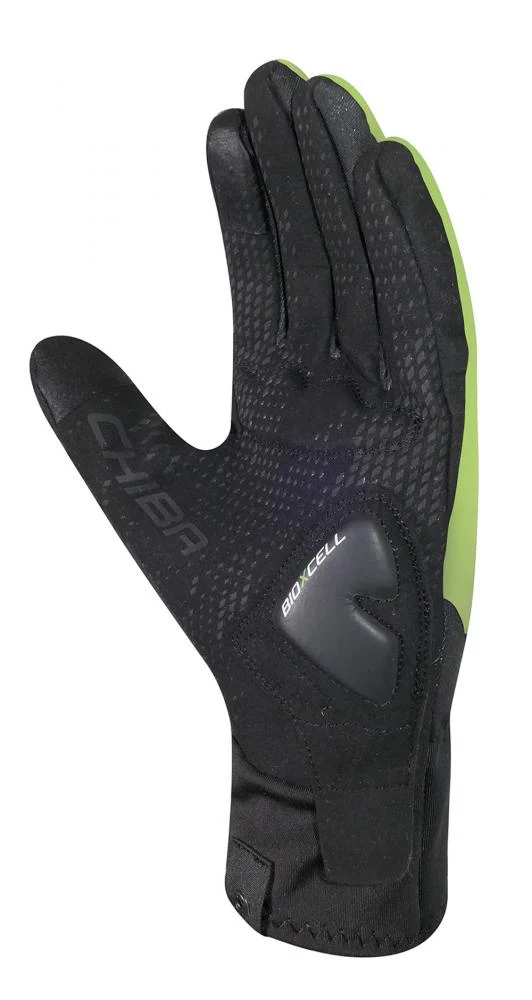 CHIBA BioXCell Light Winter - Radhandschuhe neongelb 3XL mit BioXCell-Polsterung