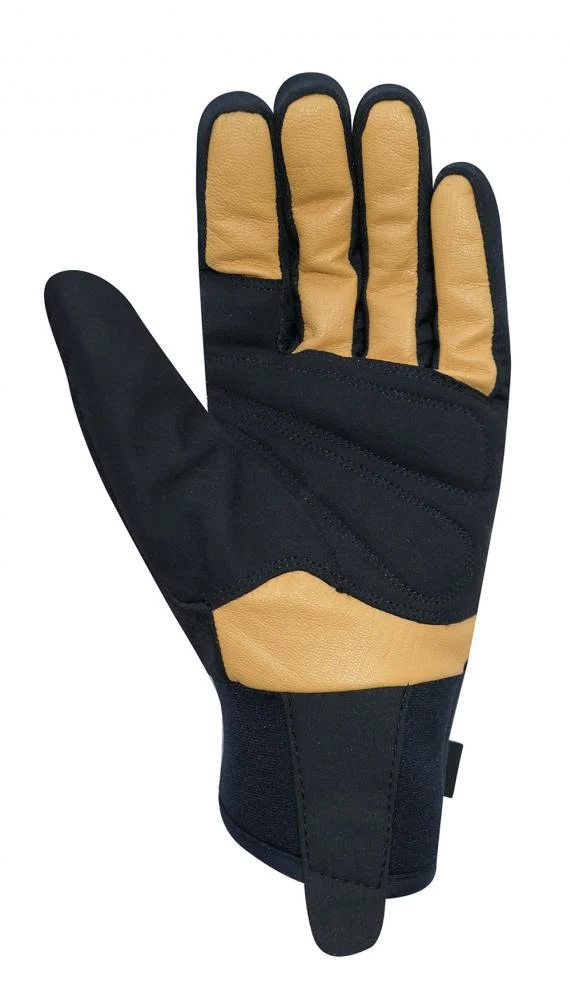 CHIBA Light Waterproof - wasserdichte Softshell-Radhandschuhe schwarz S