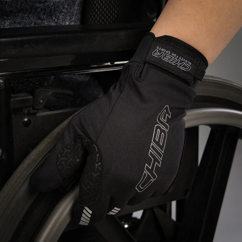 CHIBA Windstopper - Radhandschuhe XL schwarz, winddicht & atmungsaktiv