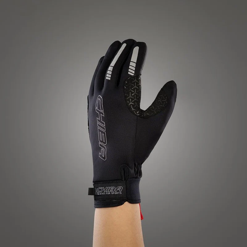 CHIBA Windstopper - Radhandschuhe XL schwarz, winddicht & atmungsaktiv