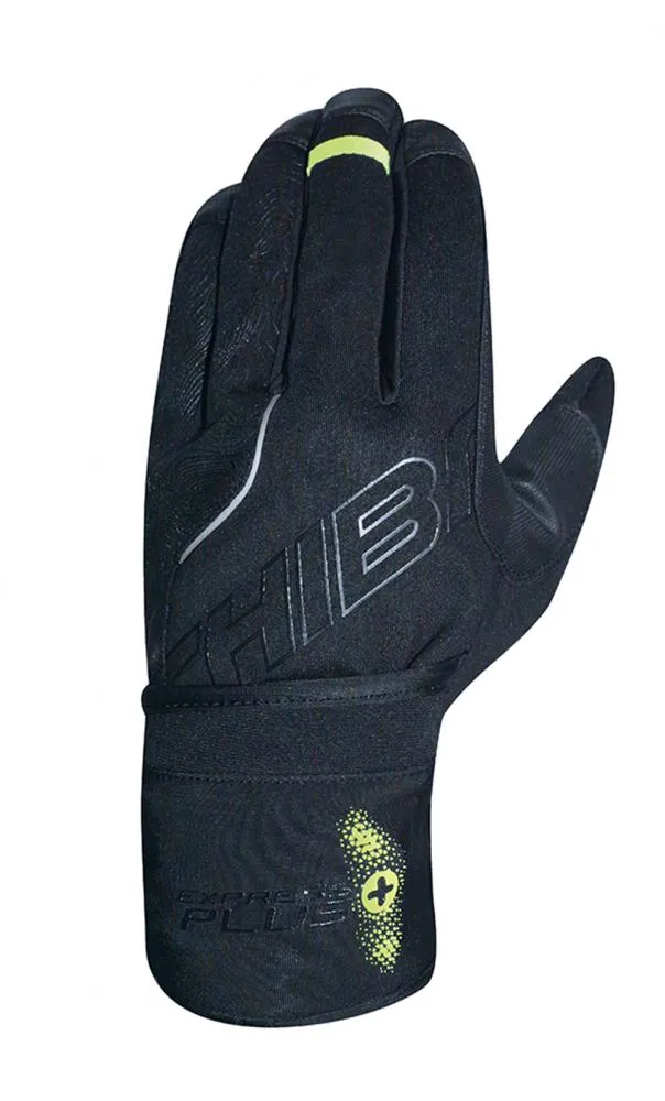 CHIBA Express+ - Radhandschuhe XL schwarz mit Regenüberzug und Gelpolsterung
