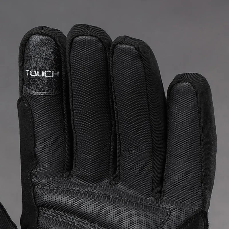 CHIBA Dry Star - wasserdichte, winddichte & atmungsaktive Radhandschuhe schwarz XL