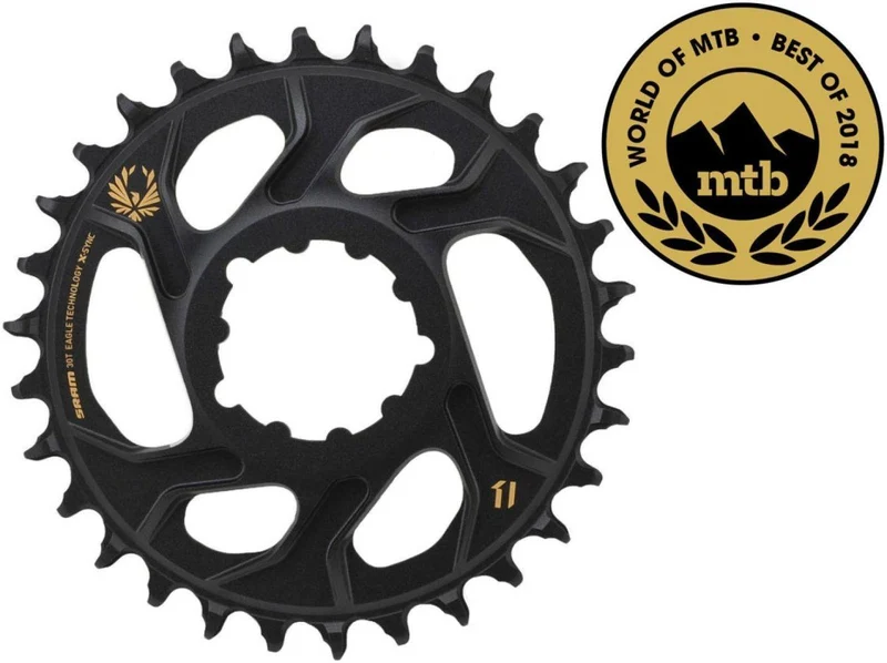 SRAM Kettenblatt X-Sync Eagle Eagle 32T, Direct Mount, Aluminium, schwarz, 12-fach, 6mm Offset