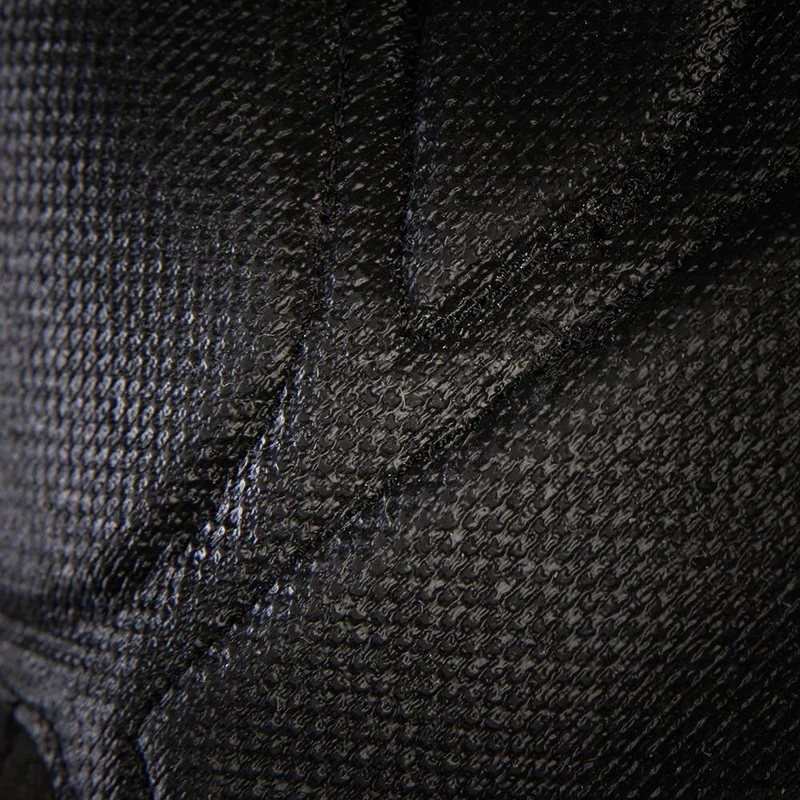 CHIBA Tetra - Rollstuhl-Handschuhe XL schwarz mit Gelpolsterung und Aramid-Besatz