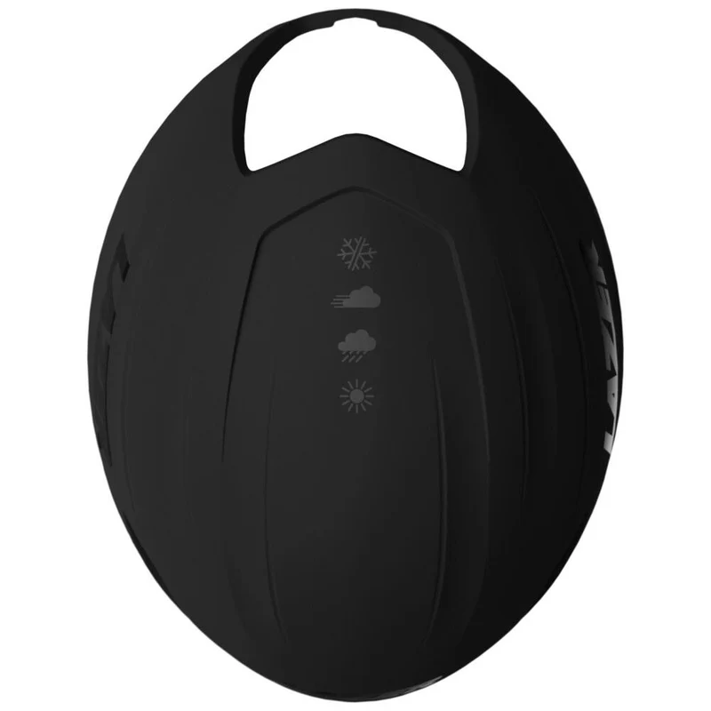 LAZER Aeroshell Z1 KinetiCore Matte Black S - aerodynamischer Wetterschutz für deinen Helm