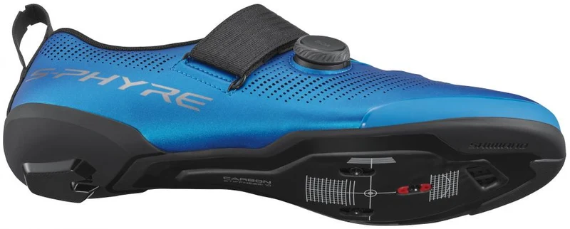 SHIMANO Fahrradschuhe TR903 Herren/Damen Road SPD-SL Größe 42 Blau
