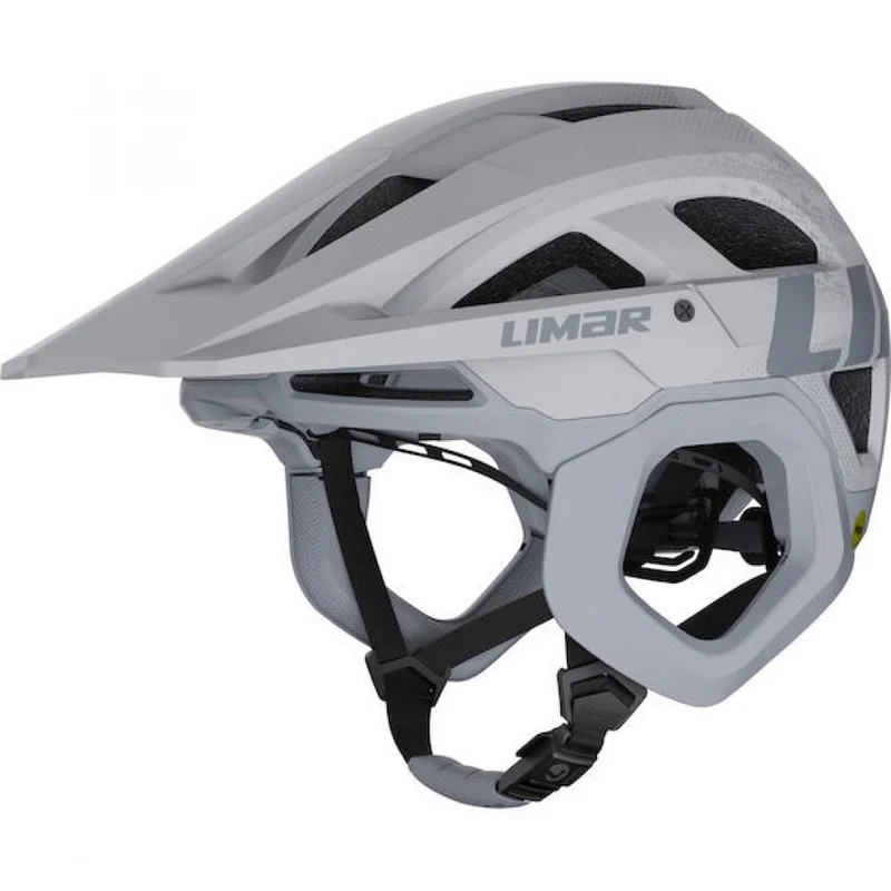 Limar Etna + Mips Matt Ice Grey L Grau - Enduro-Helm mit maximalem Kopfschutz