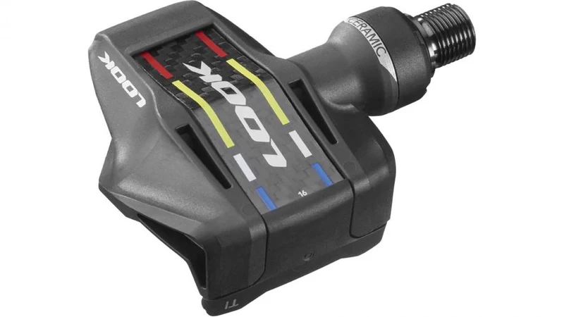 LOOK Keo Blade Ceramic Titan Pedale Straßenrad Carbon Titan Keramiklager 705 mm² - High-Performance Klickpedal