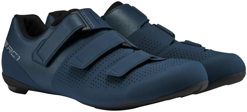 SHIMANO Fahrradschuhe RC102 Herren/Damen Road SPD-SL Fahrradschuhe Größe 45 Blau
