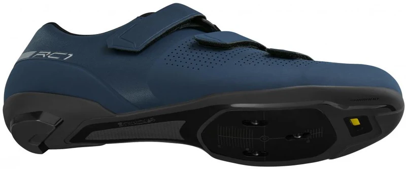 SHIMANO Fahrradschuhe RC102 Herren/Damen Road SPD-SL Fahrradschuhe Größe 45 Blau