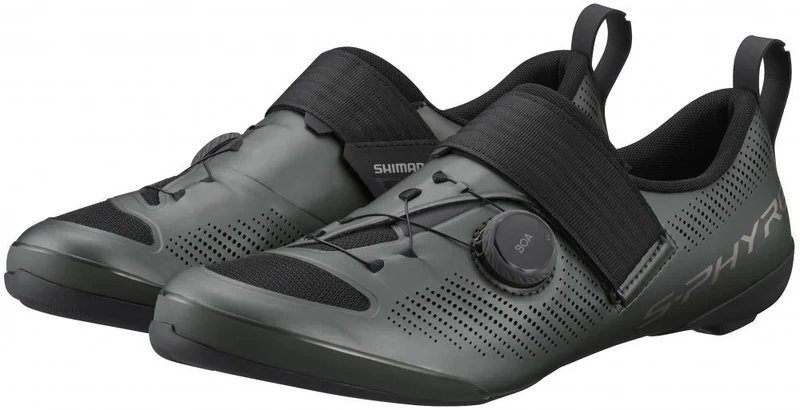 SHIMANO Fahrradschuhe TR903 Herren/Damen Road SPD-SL Größe 43 Grau