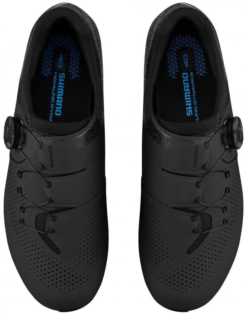 SHIMANO Fahrradschuhe RC302W Damen Road SPD-SL Fahrradschuhe Größe 37 Schwarz