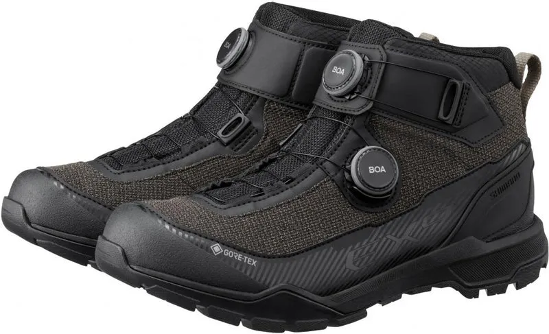 SHIMANO Fahrradschuhe EX900 Herren/Damen MTB/Touring SPD Fahrradschuhe Größe 42 Schwarz