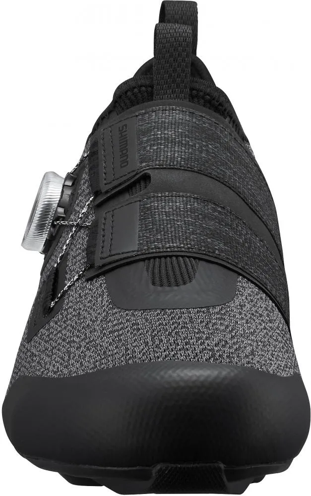 SHIMANO Fahrradschuhe IC5011 Herren/Damen Road SPD, Größe 42, Schwarz