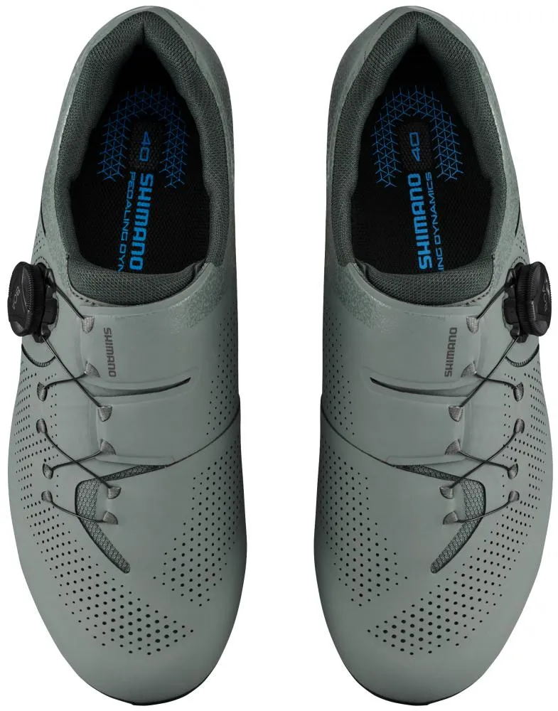 SHIMANO Fahrradschuhe RC302W Damen Road SPD-SL Fahrradschuhe 36, Grün