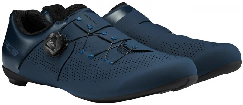 SHIMANO Fahrradschuhe RC302 Herren Damen Road SPD SL Größe 38 Blau