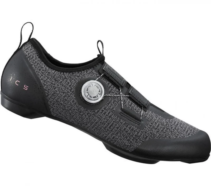 SHIMANO IC5011 Indoor Fahrradschuhe - Road SPD, Größe 45, Schwarz