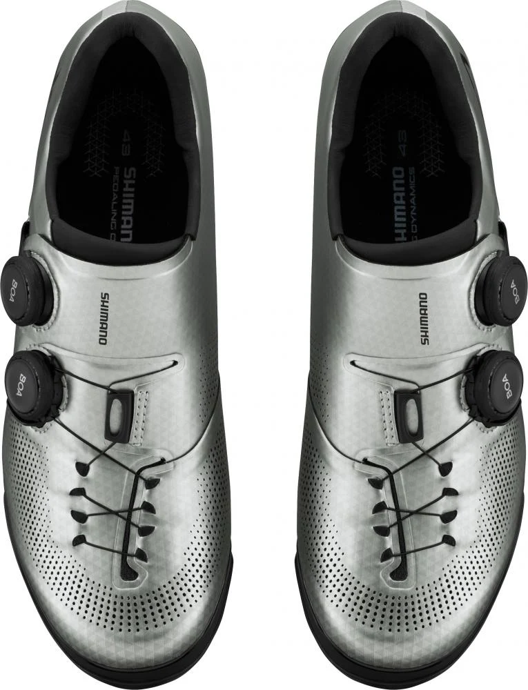 SHIMANO SHIMANO Fahrradschuhe XC703 MTB SPD Fahrradschuhe Größe 40 Silber