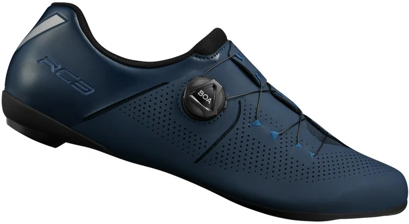 SHIMANO Fahrradschuhe RC302 Herren/Damen Road SPD-SL Größe 44, Blau