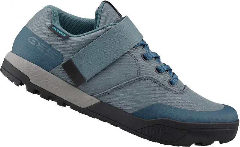 SHIMANO Fahrradschuhe GE500W Damen MTB SPD Fahrradschuhe 43 Blau