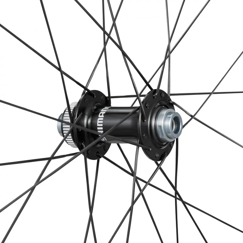 SHIMANO Laufradsatz GRX WH-RX880 700C HG Laufradsatz 24 Loch Center-Lock 100x12 mm