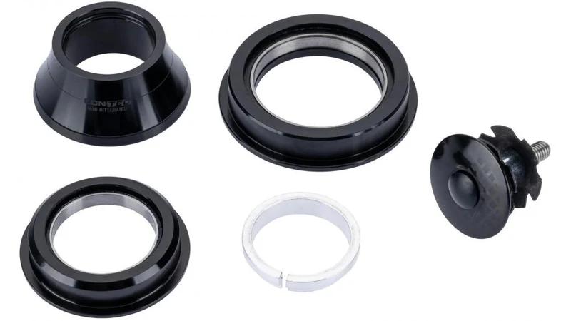 CT STEUERSATZ SHS-50 1 1/8" ALU SEMI SCHWARZ