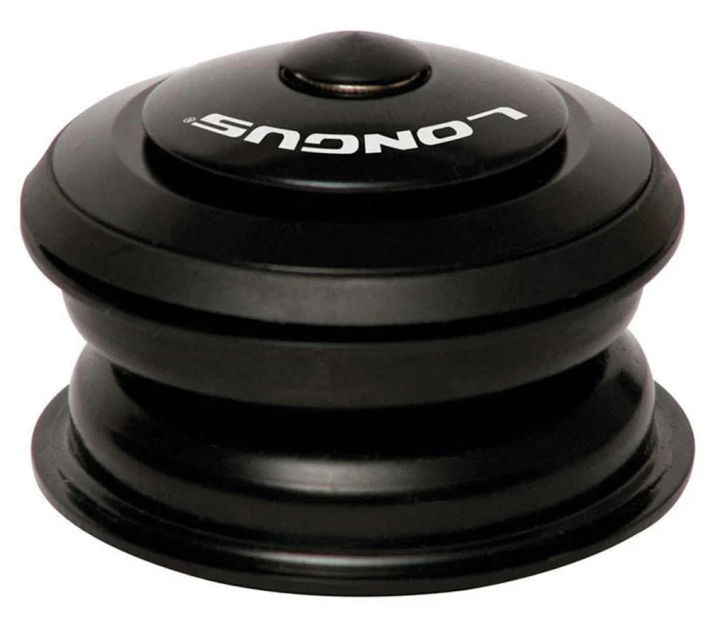 Longus Steuersatz HS 2 1-1/8" semi-integriert schwarz - präzise Lenkperformance