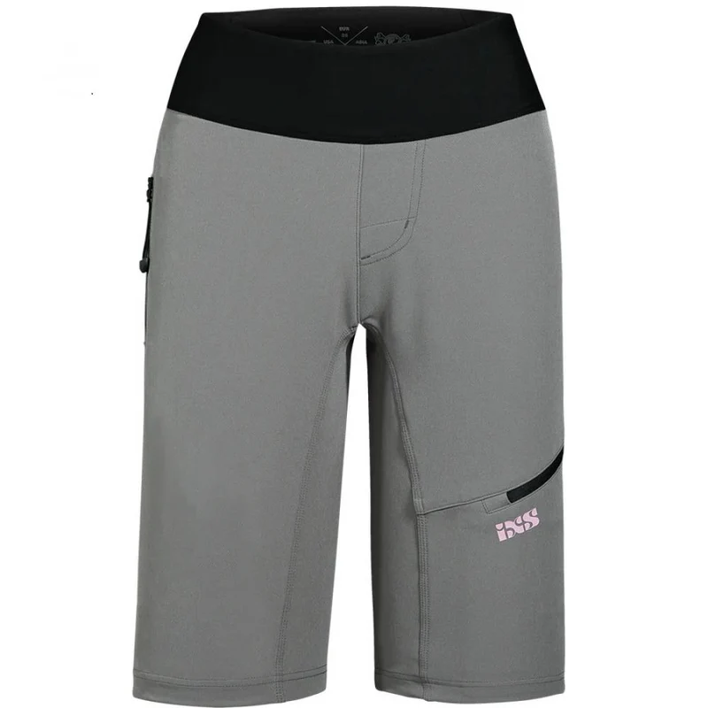 IXS Sports Division iXS Carve Hip-Hugger Women Shorts 42 graphite - maximaler Komfort für Trail und Tour