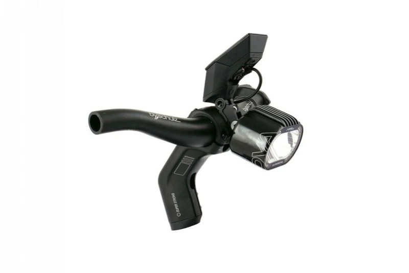 By,Schulz Vorbauhalter SDS Double-Link Kiox Fahrradhalterung inkl. 10x M5 Schrauben schwarz - stabile Lenkerhalterung für Bosch Kiox Display