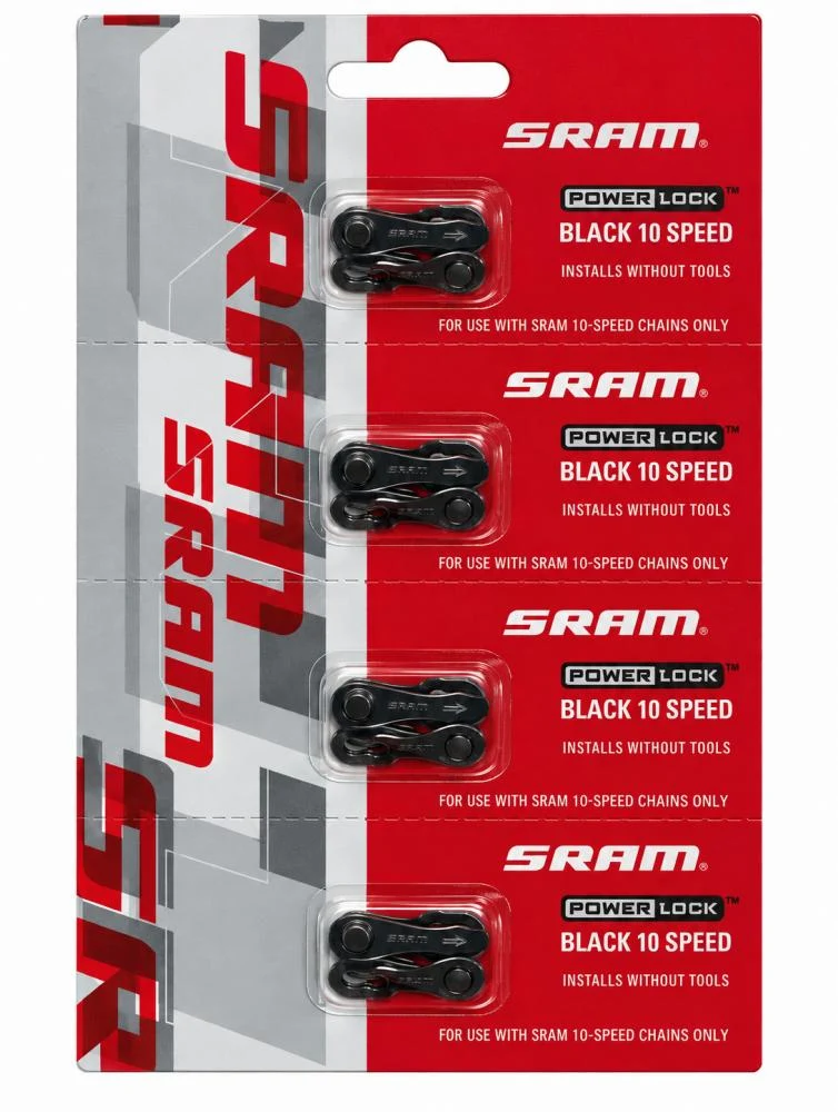SRAM PowerLock Kettenschloss 10-fach schwarz