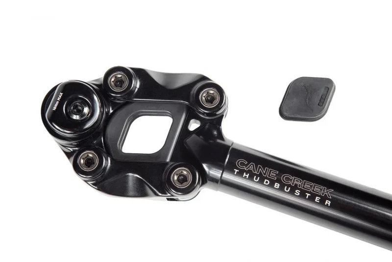 Cane Creek Thudbuster G4 ST Sattelstütze, 30,9mm x 375mm, 50mm Federweg, Parallelogramm-Mechanik, E-Bike geeignet, max. Fahrergewicht 150kg, schwarz