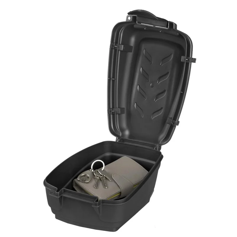M-WAVE Amsterdam Easy Box S-M Fahrradkoffer 5 Liter - wasserdicht, abschließbar, 27x20x15 cm, für Gepäckträger