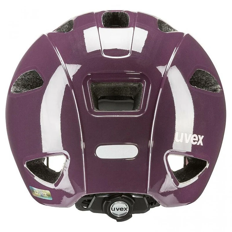 uvex oyo Kinder-Fahrradhelm plum - dust rose 50-54 Zentimeter - xTRA Shield, KID PROtect, IAS-System, EN 1078