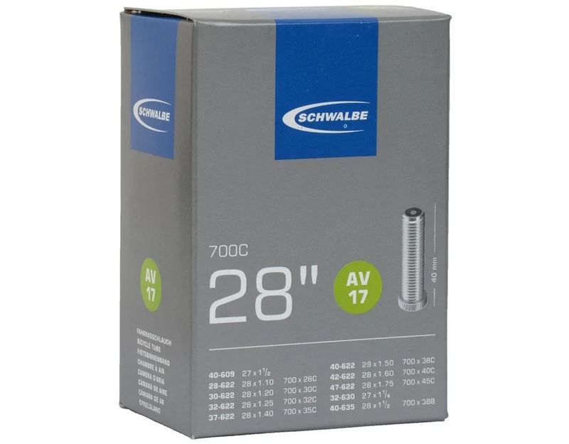 Schwalbe Schlauch AV 17 27/28 schwarz