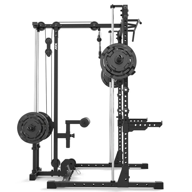 ATX® HRX-510 Rack-Komplettset mit Latzug Plate Load und Multipresse - Höhe 196 cm