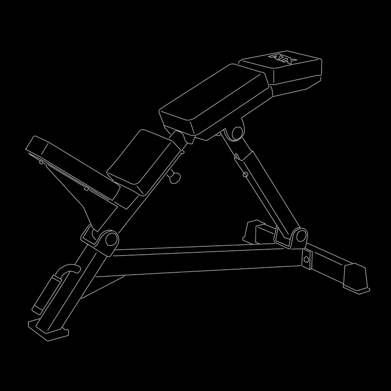 ATX® Curved Incline Bench